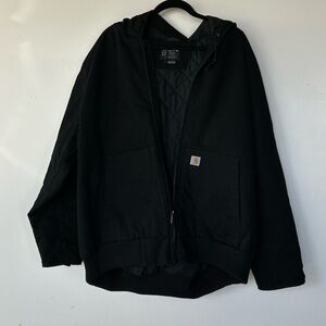 Carhartt Black Hooded Jacket